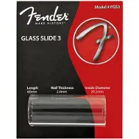 Fender Gitarr-slide i Glas Tjock Medium (60 mm)