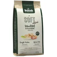 Bosch SOFT Mini Vaktel &amp; Potatis 1 kg