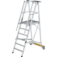 MUNK Günzburger Steigtechnik 52306 Aluminium Plattformledare Montering med verktyg Arbetshöjd (max.): 3.4 m 39 kg