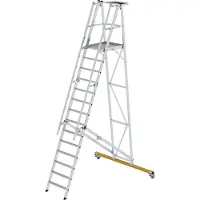 MUNK Günzburger Steigtechnik 52314 Aluminium Plattformledare Montering med verktyg Arbetshöjd (max.): 5.25 m 76 kg