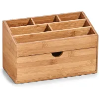 Zeller , Träorganisatör med låda, bambu