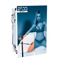 Zado - sängfäste bondage set - läder - svart