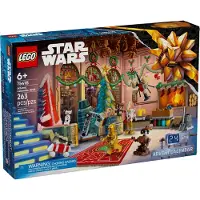 LEGO Star Wars Adventskalender 2025 - 24 Lekar för Barn 6+