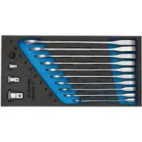 Gedore 2327686 1500 CT1-7 RA Ringskruvnyckelsats 14 delar Nyckelvidd (Metrisk) (för titel) 07 - 19 mm