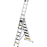 MUNK Günzburger Steigtechnik 033322 Aluminium Universalstege med trappsteg 25.3 kg