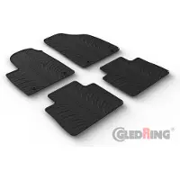 GledRing Gummimattor lampliga for MG EHS PluginHybrid 2019 automatisk Tprofil 4delad