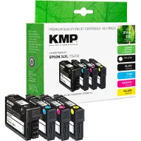 KMP Bläck Ersätter Epson 34XL, T3476, T3471, T3472, T3473, T3474 Kompatibel Kombi-pack Färg E222XV 1637,4005