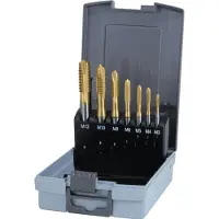 RUKO Gängtappsats 245065RO; HSS Tin; M3-M12; 7 st.