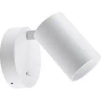 Deko-light Can Tilt rund, 1x 7,5 W GU10, Weiß 341333 Lampa för väggmontering GU10 7.5 W Vit