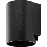 Deko-light Vägglampa utomhus CAN, dimbar, Svart, Aluminium / grå / zink, Utomhusvägglampa