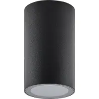 Deko-light 348244 Can IP44, 1x 7,5 W GU10, Schwarz Utanpåliggande belysning GU10 7.5 W Svart