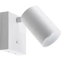 Deko-light Can Tilt eckig, 1x 7,5 W GU10, Weiß 341337 Lampa för väggmontering GU10 7.5 W Stiftsockel lampa Vit