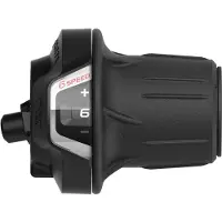 Shimano Tourney Rv300 Derecha Shifter Svart 6s
