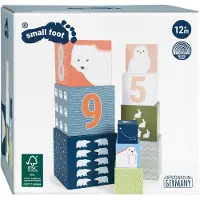 Small Foot Stapeltorn med klossar - Arctic