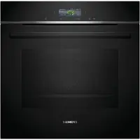 Siemens iQ700 HB734G1B1 - Ugn - inbyggd - Wi-Fi - fördjupning - bredd: 56 cm - djup: 55 cm - höjd: 58.5 cm - med självrengöring - Klass A+ - svart / rostfritt stål