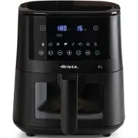 Ariete 4633/00 Single 4 l Autonom 1400 Watt Varmluftsstekpanna Svart