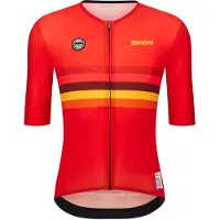 Santini Uci World Champion Spain 2025 Korta ärmar Cykeltröja