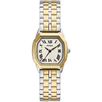 Fossil Analog klocka 'Harlow' guld / silver
