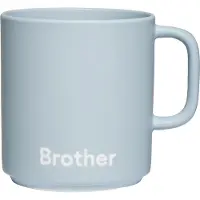 Design Letters Muggar - Favourite - Bror - Light Blue - - One Size - Mugg