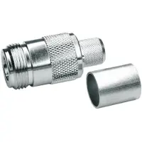 Telegärtner J01021A0145 100024005 N-kontaktdon Koppling rak 50 Ω 1 st