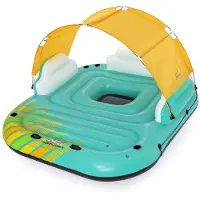 Bestway Flytande flotte för 5 personer Sunny Lounge 291x265x83 cm