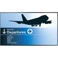 AG Neovo PD-55Q - 55 Diagonal klass (54.6 visbar) - PD Series LED-bakgrundsbelyst LCD-skärm - digital skyltning - 4K UHD (2160p) 3840 x 2160
