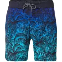 KOROSHI Badshorts blå / marinblå / aqua