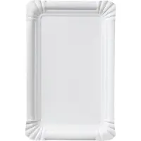 Duni Pølsebakke 130x200 mm vit - (250 stk.)
