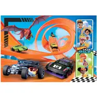 Clementoni Hotwheels-pussel, 104 bitar