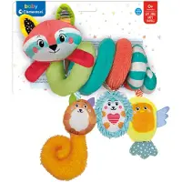 Clementoni Soft Animal Spiral For Stroller 30x18x15 Cm Nallebjörn
