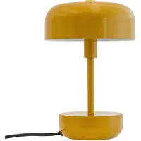 Dyberg Larsen Bordslampa Haipot, Gul / orange, Vardagsrum / matsal, Metall, Modern, Bordslampa