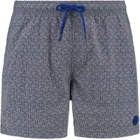 Shiwi Boardshorts 'Nate' marinblå / orange
