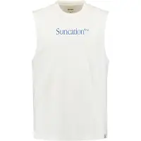 Shiwi T-shirt 'Sean Suncation' blå / vit