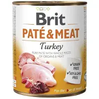 Brit Pate kalkon 6x800 g kalkonpaté för hundar