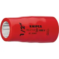 Knipex Hylsnyckel 984711/16''; 1/2''; 11/16''; 55 mm