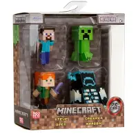Minecraft Figurer - Minecraft - 4 Delar - - One Size - Leksaksfigur
