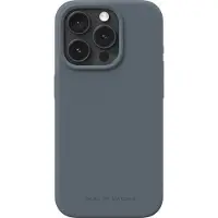 IDEAL OF SWEDEN Silicone Case MagSafe iPhone 15 Pro Midnight Blue