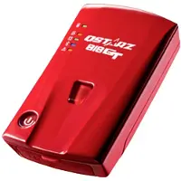 Qstarz BL-818GT, Bil, Spårningsbricka, Röd, Larm, Bluetooth, GPS, Micro-USB, 20 h