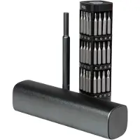 Joy-It WE-0003 WE-0003 Verktygsset Bitsset, Finmekaniker, Mobiltelefon, Hantverkare, Lärling, Modellbygge, Smartphone i förvaringslåda, magnetisk 46 delar