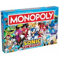 Winning Moves Sonic The Hedgehog Monopol Brädspel Tyska