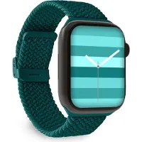 Case4Me SBS loop-armband till Apple Watch 38/40/41 mm. jadegrönt