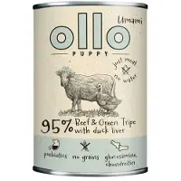 OLLO Puppy Umami våtfoder för valp med anklever, 400 g