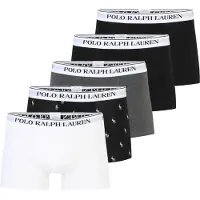 Ralph Lauren för män. 714864292017 Set om 5 flerfärgade boxershorts (XL), Hemkläder, Bomull