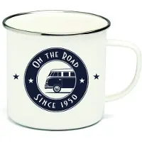 Vw-collect Emaljmugg, VW T1-buss VW service