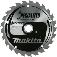 Makita E-06909, Klippskiva, Nedsänkt i mitten, Trä, , 15 cm, 1,4 mm