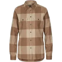 Fjall Raven - Varumärken - Canada Shirt W Buckwheat Brown Light Beige för Unisex - Storlek M - Brun