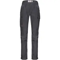 Fjällräven Women's Kaipak Trousers Curved Basalt