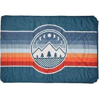 Voited - Sovsäckar camping - Fleece Blanket Camp Vibes Two för Unisex - Svart