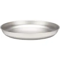 Snow Peak - Kök - Titanium Trek Plate 18 Cm för UnisexTitan - Grå