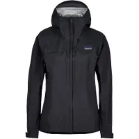 Patagonia - Vandringskläder dam - W's Torrentshell 3L Rain Jkt Black för UnisexUll - Storlek L - Svart